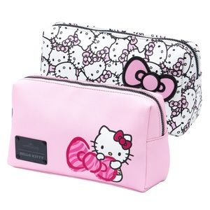 2 Impressions Hello Kitty Cosmetic Pouches